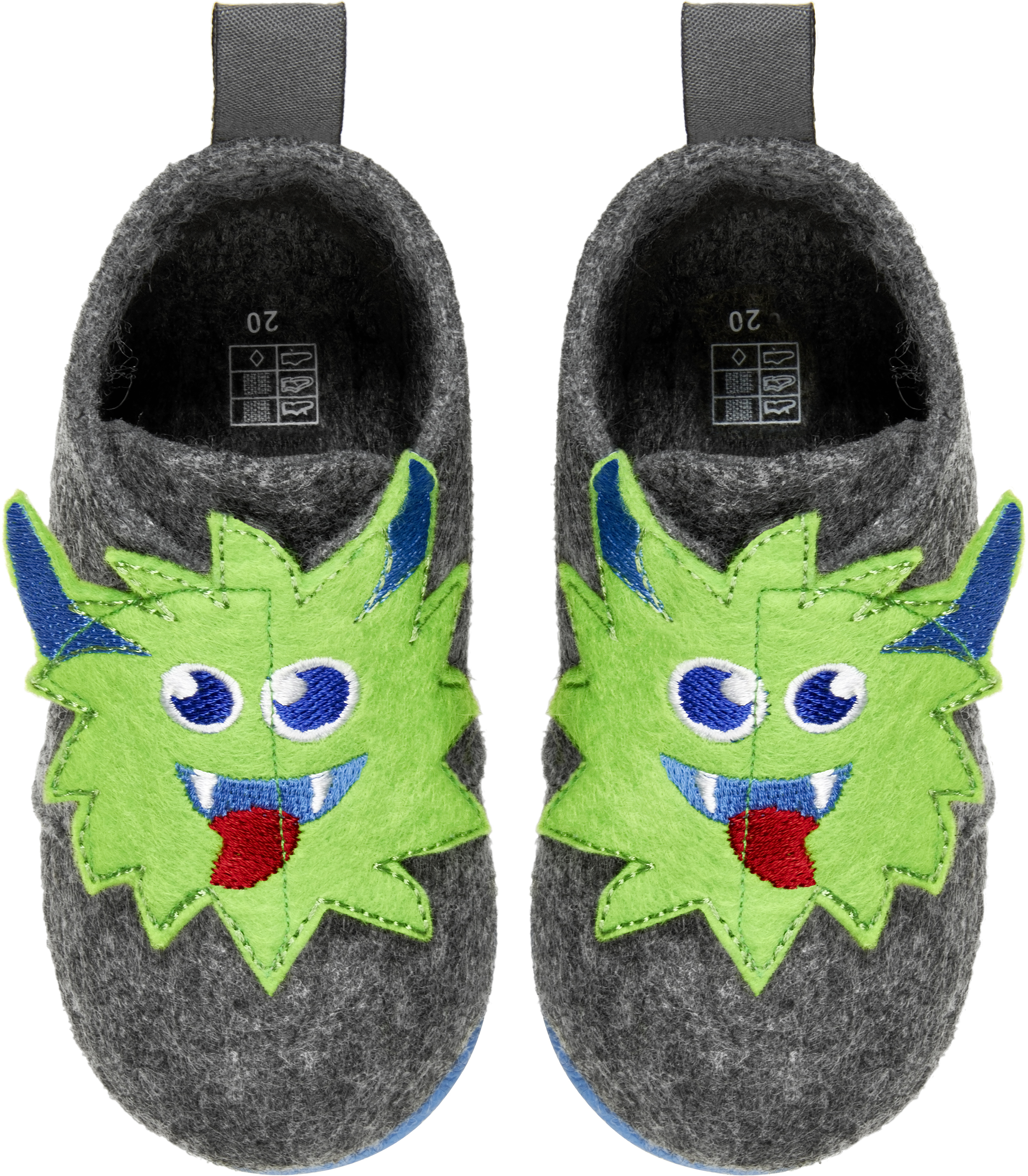 Dětské filcové bačkory Playshoes