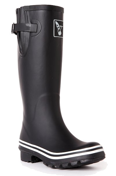 Dámské holínky gumáky Evercreatures Mat black 