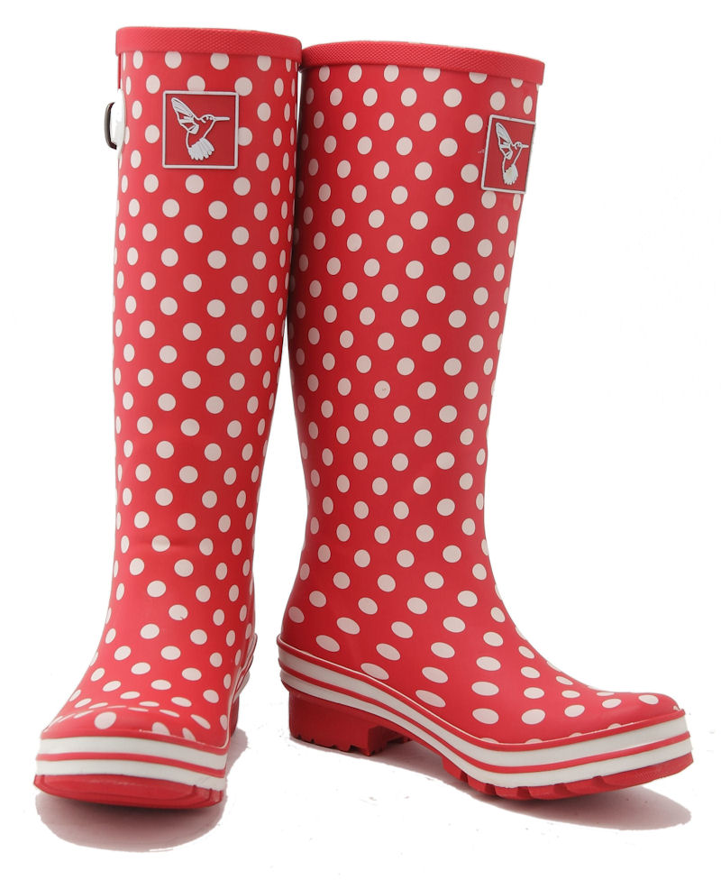 Dámské holínky gumáky Evercreatures Ditsy Dots puntík