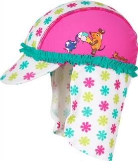 Čepice s kšiltem proti slunci Playshoes myška květ