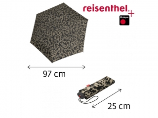Deštník Reisenthel Umbrella pocket znaky modré
