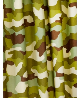  Závěsy do oken maskáč zelený camouflage