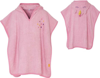 Dětské froté pončo jednorožec 3D Playshoes