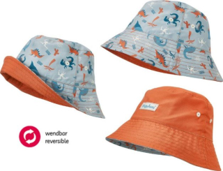 Klobouk 2v1 Playshoes s UV ochranou dinosauři