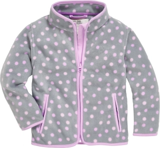 Flesová mikina Playshoes puntík