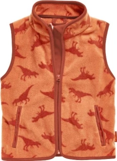 Flesová dětská vesta Playshoes dino