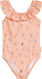 Jednodílné dívčí plavky surf palm Playshoes