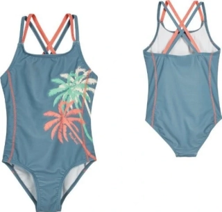 Jednodílné dívčí plavky palm Playshoes