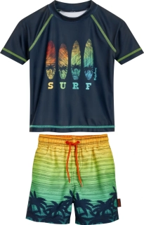 Playshoes Dvoudílné UV plavky 50+ surf palm