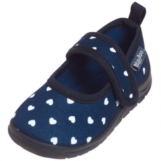 Dětské bačkorky srdíčka  Playshoes