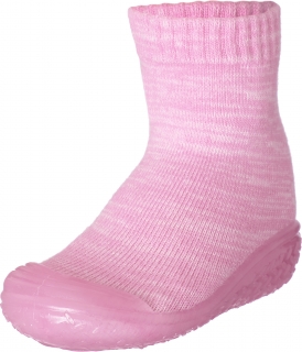 Bačkorky ponožkové vyšší  růžový melír Playshoes