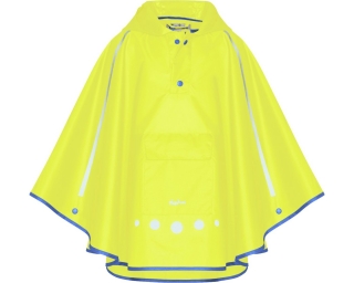 Dětské poncho pončo pláštěnka Playshoes neon