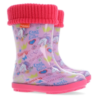 Dětské holinky Demar lux jednorožec unicorn
