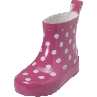 Dětské baby holinky Playshoes růžový puntík