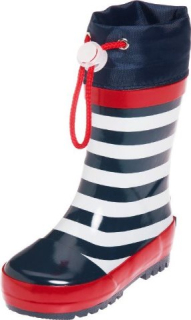 Dětské holinky Playshoes námořník pruhované