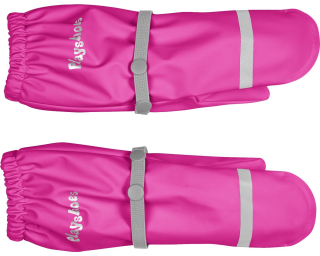 Dětské rukavice palčáky nepromokavé Playshoes růžové neon
