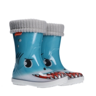 Dětské holinky Demar žralok shark