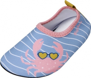 Dětské nazouvací protiskluzové boty krab Playshoes