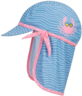 Čepice s kšiltem proti slunci Playshoes UV krab
