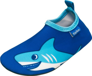 Dětské nazouvací protiskluzové boty žralok Playshoes