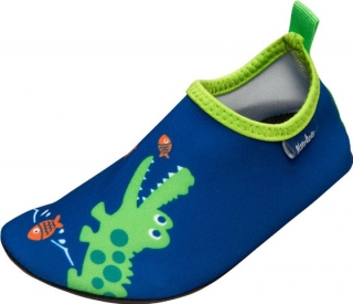 Dětské nazouvací protiskluzové boty krokodýl  Playshoes