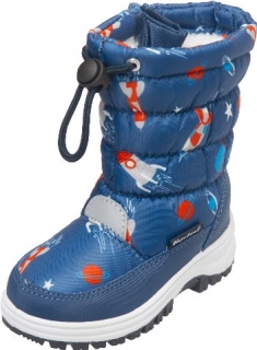 Dětské sněhule Playshoes vesmír
