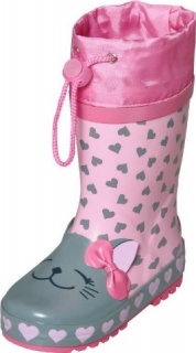 Dětské holinky Playshoes Kočička 3d