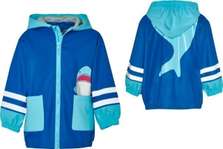 Dětská bunda pláštěnka Playshoes žralok